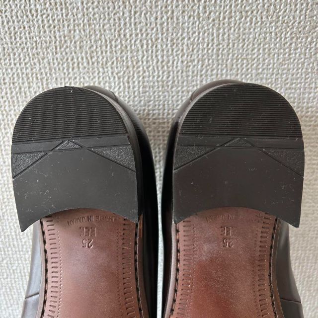 marelli 革靴 サイズ25cm ブラウン レディースの靴/シューズ(ローファー/革靴)の商品写真