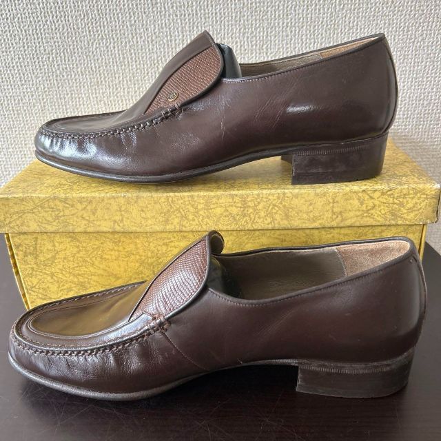 marelli 革靴 サイズ25cm ブラウン レディースの靴/シューズ(ローファー/革靴)の商品写真