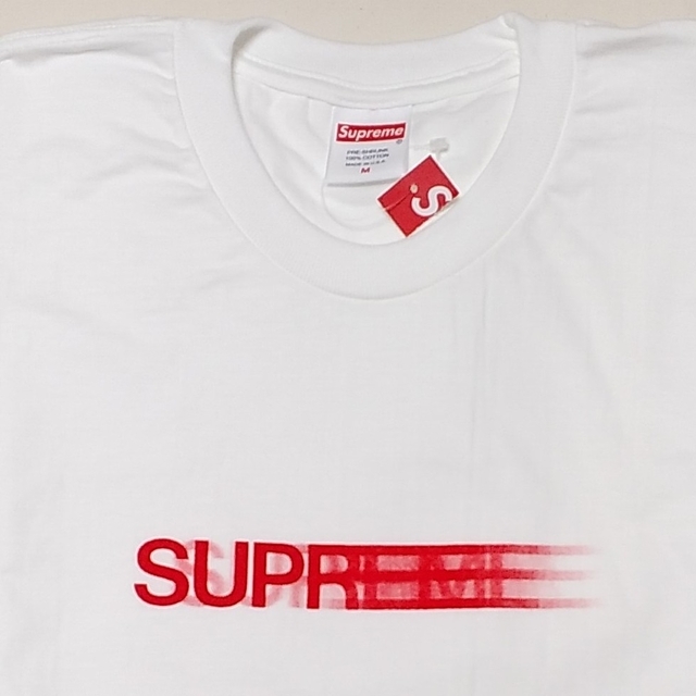 Supreme Motion Logo Tee White S 新品　ホワイトトップス