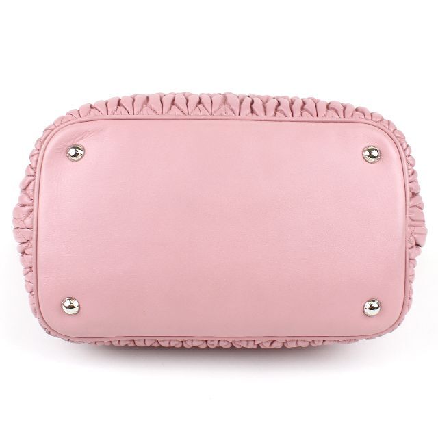 miumiu/ミュウミュウ】マテラッセ ハンドバッグ トートバッグ ピンク-