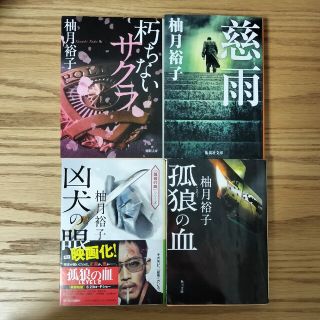 孤狼の血　凶犬の眼　朽ちないサクラ　慈雨(文学/小説)