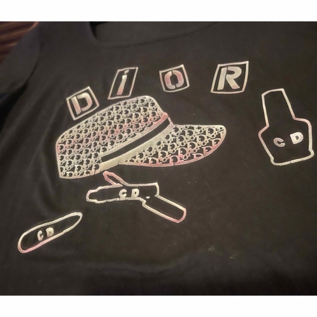 Christian Dior(クリスチャンディオール)のDior ディオール　Tシャツ　黒 レディースのトップス(Tシャツ(半袖/袖なし))の商品写真