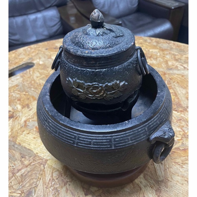 南部鉄器🍵祖父から受け継いでます/不思議な鉄器です! 『4年保証