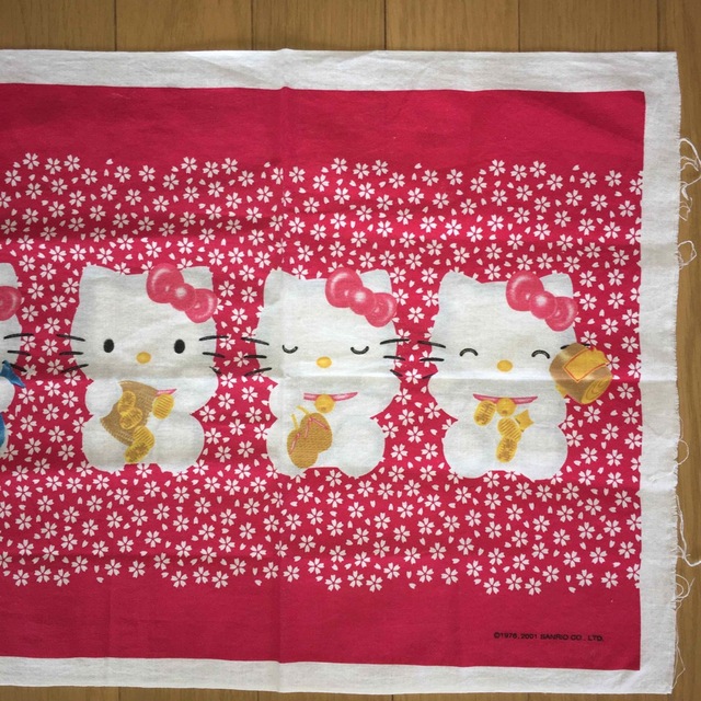 サンリオ ハローキティ 七福きていねこ 七福神 日本手ぬぐい キティ サンリオ ハローキティ 七福きていねこ 七福神 日本手ぬぐい キティ