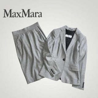 Max Mara - [ 美品 高級 ]白タグ マックスマーラ ウールシルク