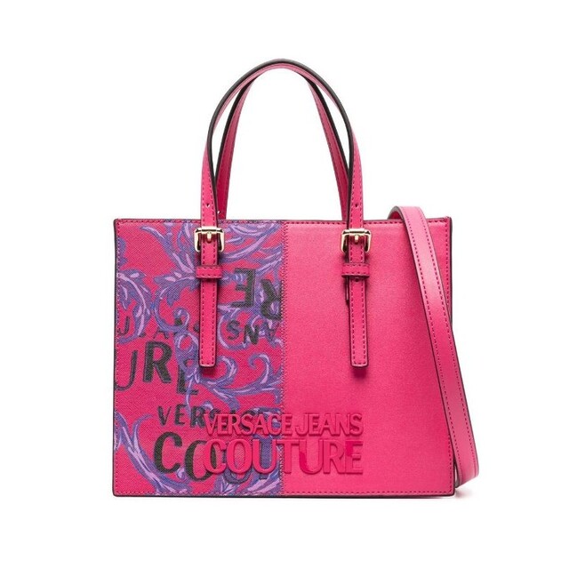 VERSACE JEANS COUTURE ハンドバッグ ピンク