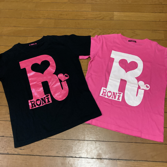 RONI(ロニィ)のRONI Tシャツ２枚セット キッズ/ベビー/マタニティのキッズ服女の子用(90cm~)(Tシャツ/カットソー)の商品写真