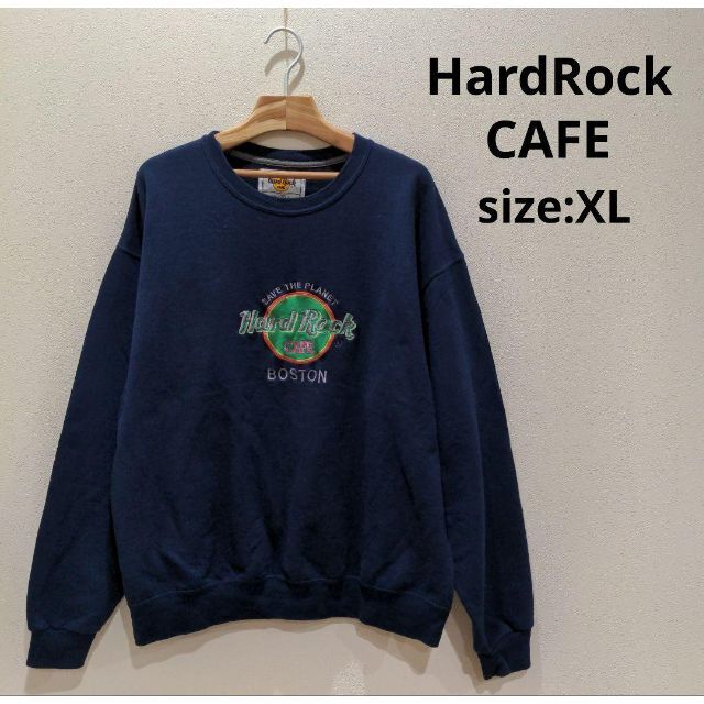 ハードロックカフェ hardrockcafe 裏起毛 スウェット メンズ XL