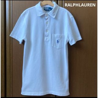 ラルフローレン(Ralph Lauren)のラルフローレン　半袖　シャツ　ポロシャツ　ポニー　白　春　夏(ポロシャツ)