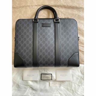 グッチ(Gucci)の【お値下げしました】GUCCI GGスプリーム キャンバス ブリーフケース(ビジネスバッグ)