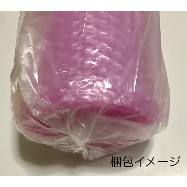 ピンク プチプチ梱包材 エアキャップ エアパッキン 気泡緩衝材 送料無料の通販 by にくきゅう サイズ大40枚 プチプチ エアーキャップ 気泡緩衝材 ピンク 袋タイプ