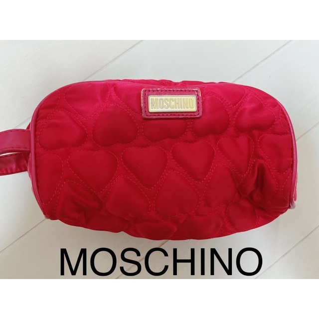 MOSCHINO(モスキーノ)のMOSCHINOポーチ レディースのファッション小物(ポーチ)の商品写真