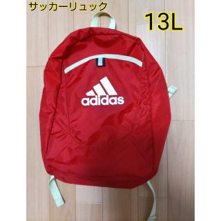 アディダス(adidas)の【記名なし】アディダス サッカー ボール用デイパック 13L 赤×黄(その他)