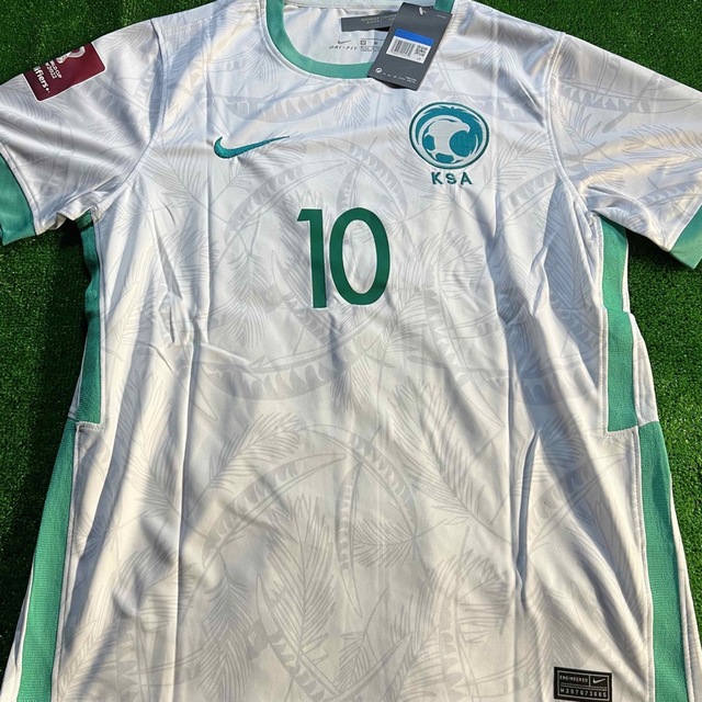 【新品】アルドサリ サウジアラビア代表(H) W杯予選 no.10 パッチ付き