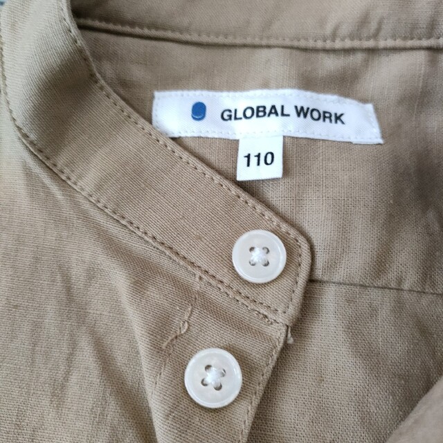 GLOBAL WORK(グローバルワーク)のグローバルワーク　ディズニーシャツ110 キッズ/ベビー/マタニティのキッズ服男の子用(90cm~)(ブラウス)の商品写真