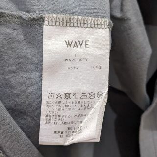 wave ウェーブ Tシャツ グレー Lサイズ オオスミタケシ シャカゾンビの