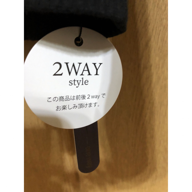 one*way(ワンウェイ)の2way カットソー 新春はこれだけで決まる!! レディースのトップス(カットソー(長袖/七分))の商品写真