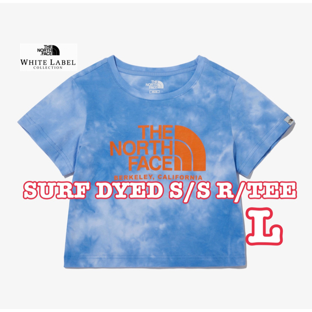 ノースフェイス　ホワイトレーベル SURF DYED S/S R/TEE