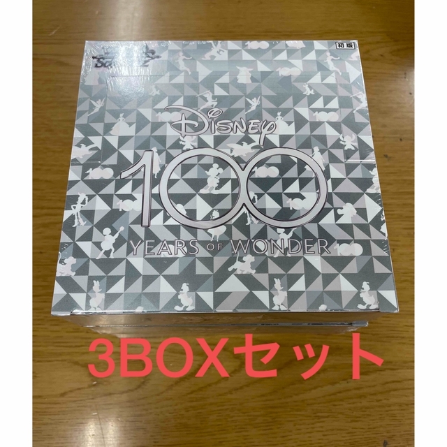 Disney - シュリンク付 ヴァイスシュヴァルツ Disney100 BOX 新品3箱