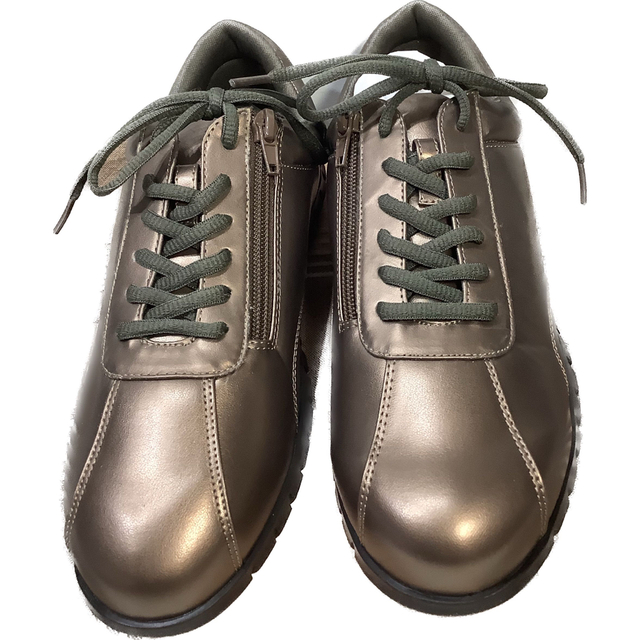 Apex(エーペックス)の新品未使用　レディース ウォーキングシューズ move sole ブロンズLL レディースの靴/シューズ(スニーカー)の商品写真