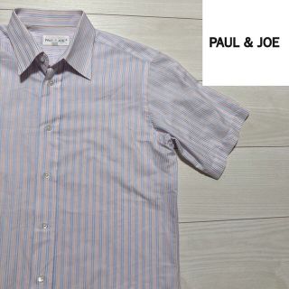 ポールアンドジョー(PAUL & JOE)のPAUL&JOE 半袖　ストライプ　シャツ ポール&ジョー Lサイズ(シャツ)