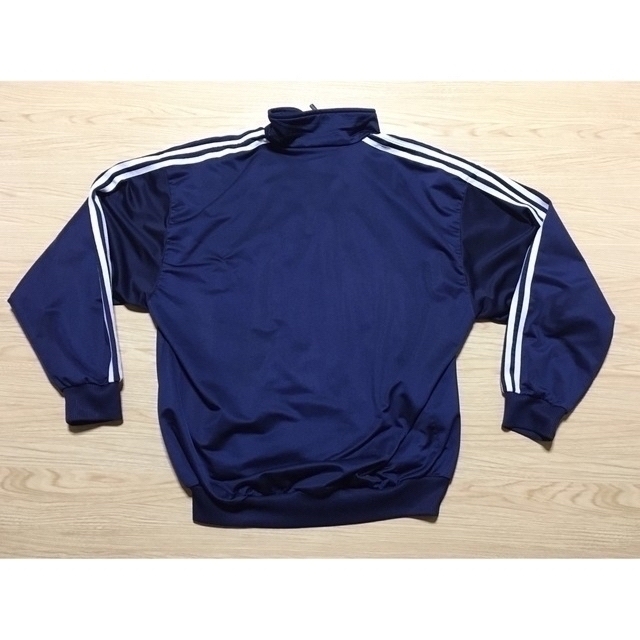 入手困難 80s adidas ヴィンテージ トラックジャケット ネイビー NEW
