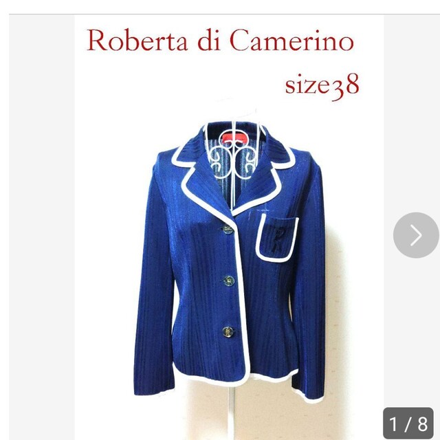 ◆春夏✨Roberta di Camerino★テラード★ジャケットsize38