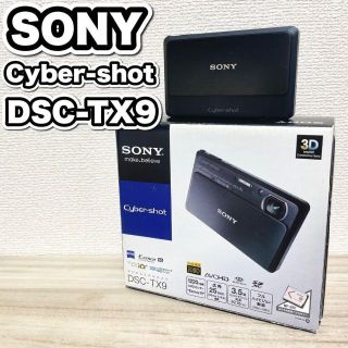 良品　SONY　Cybershot　DSC-TX9　デジタルカメラ　ダークグレー(コンパクトデジタルカメラ)