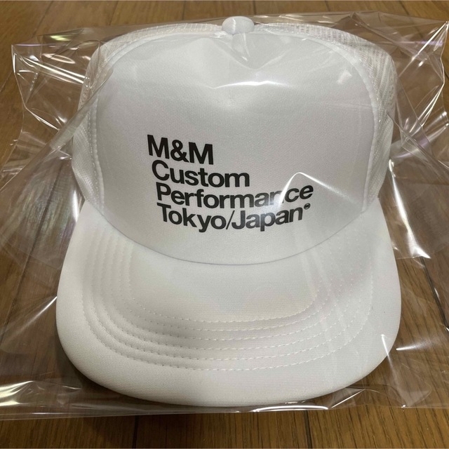 エムアンドエム メッシュキャップ/M&M WHITE キムタク