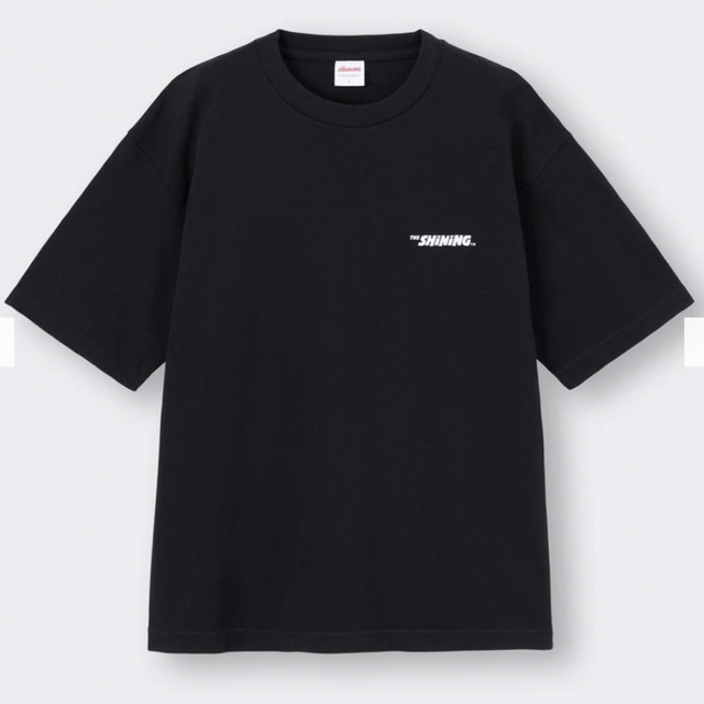 GU(ジーユー)のGU ビッグT シャイニング ブラック Mサイズ メンズのトップス(Tシャツ/カットソー(半袖/袖なし))の商品写真