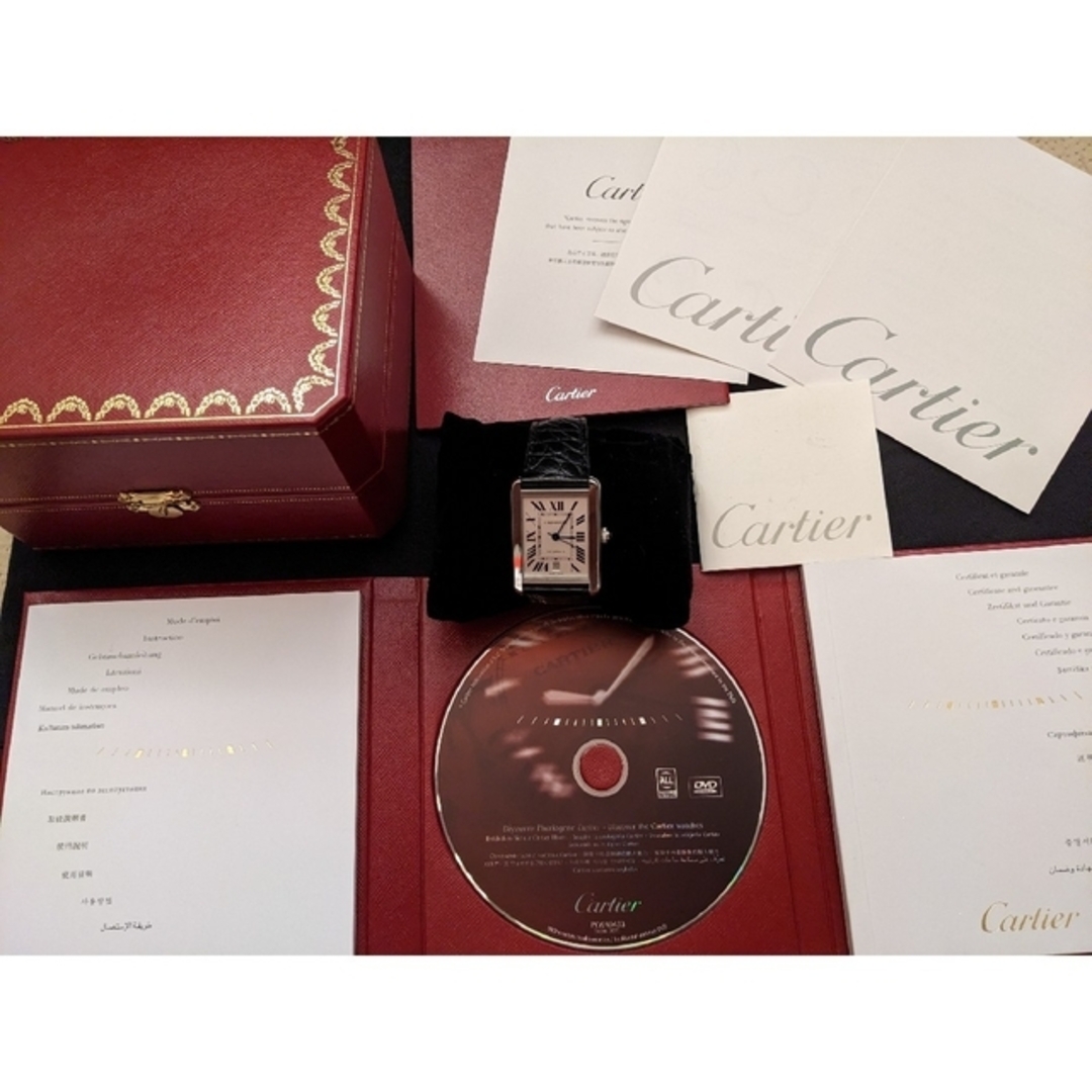 Cartier タンクソロ XL W5200027 SS メンズ