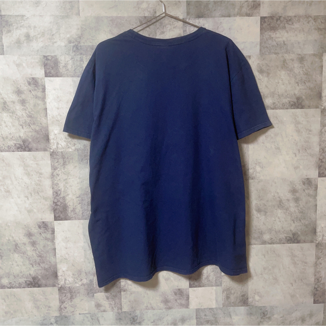 Anvil(アンビル)のTシャツ　XLサイズ　ネイビー　anvil アンビル　プリントTシャツ メンズのトップス(Tシャツ/カットソー(半袖/袖なし))の商品写真