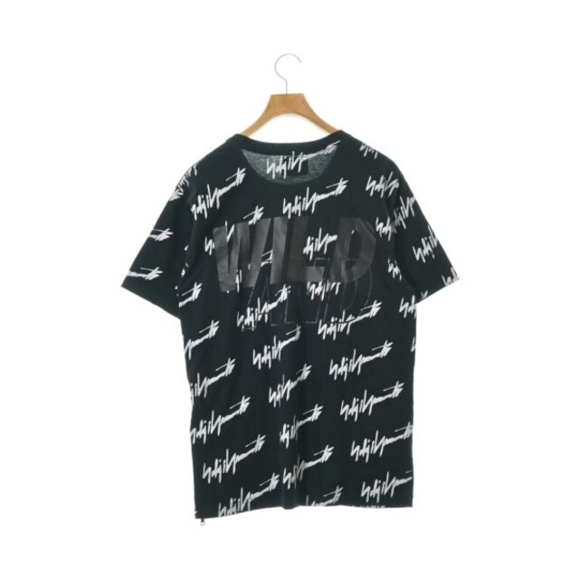 YOHJI YAMAMOTO Tシャツ・カットソー 2(S位) 黒x白(総柄) 【古着】【中古】