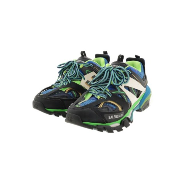 最新入荷 Balenciaga 【古着】【中古】 黒x青x緑等 26.5cm スニーカー