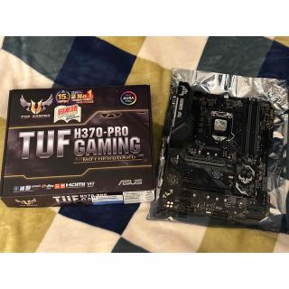 エイスース(ASUS)のTUF H370-PRO GAMING, Intel i7-8700セット(PCパーツ)