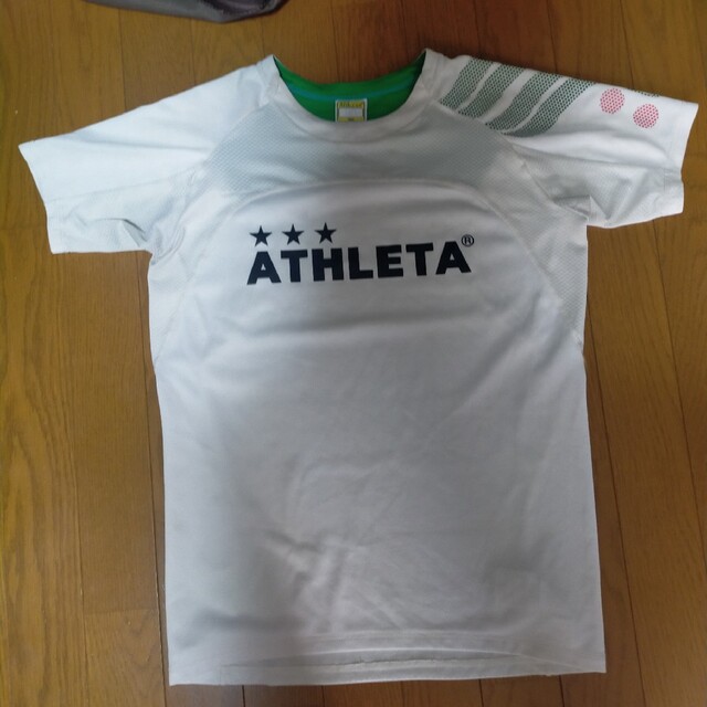 ATHLETA(アスレタ)の程度良好 ATHLETA プラティクス 上下セットアップ ゲームウェア スポーツ/アウトドアのサッカー/フットサル(ウェア)の商品写真