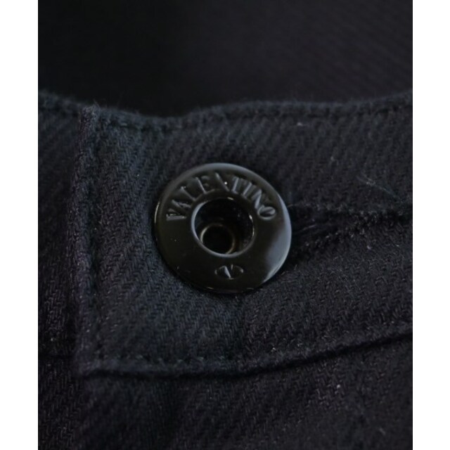 VALENTINO(ヴァレンティノ)のVALENTINO ヴァレンティノ デニムパンツ 31(M位) 黒 【古着】【中古】 メンズのパンツ(デニム/ジーンズ)の商品写真