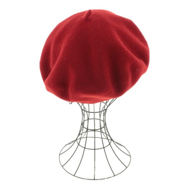 Gucci(グッチ)のGUCCI グッチ ハンチング・ベレー帽 - 赤 【古着】【中古】 メンズの帽子(ハンチング/ベレー帽)の商品写真