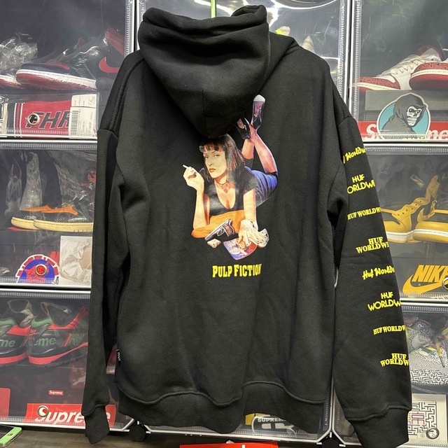 HUF×PULP FICTION 限定コラボフーディ 希少XL