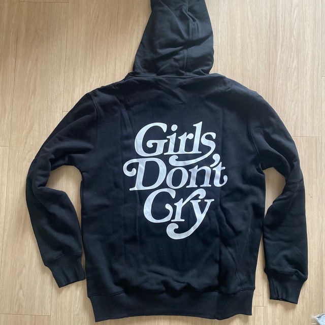 girl's don't cry 黒パーカ