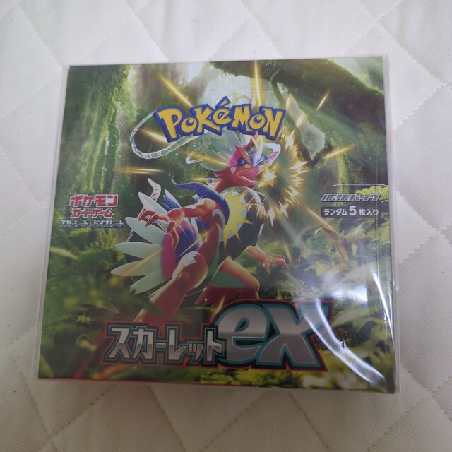 ポケモンカード box スカーレットex シュリンク付き - Box/デッキ/パック