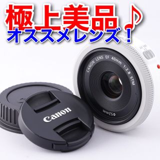 キヤノン(Canon)の109★EF 40mm F2.8★CANONキヤノン★極上美品(レンズ(単焦点))