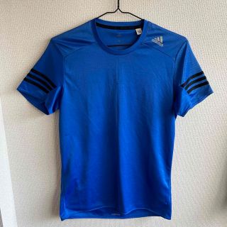 アディダス(adidas)の半袖Tシャツ　アディダス　ブルー(Tシャツ/カットソー(半袖/袖なし))