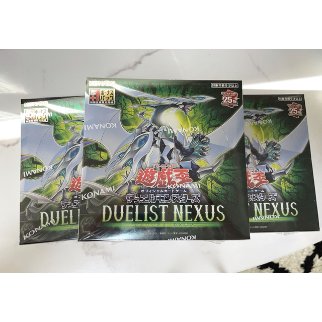 新品未開封　遊戯王　デュエリストネクサス　シュリンク付き　3BOX