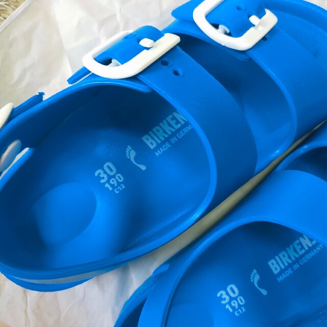 BIRKENSTOCK(ビルケンシュトック)の新品未使用 ビルケンシュトック キッズ 19.0センチ キッズ/ベビー/マタニティのキッズ靴/シューズ(15cm~)(サンダル)の商品写真