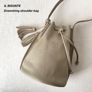 イルビゾンテ(IL BISONTE) ショルダーバッグ（グレー/灰色系）の通販 