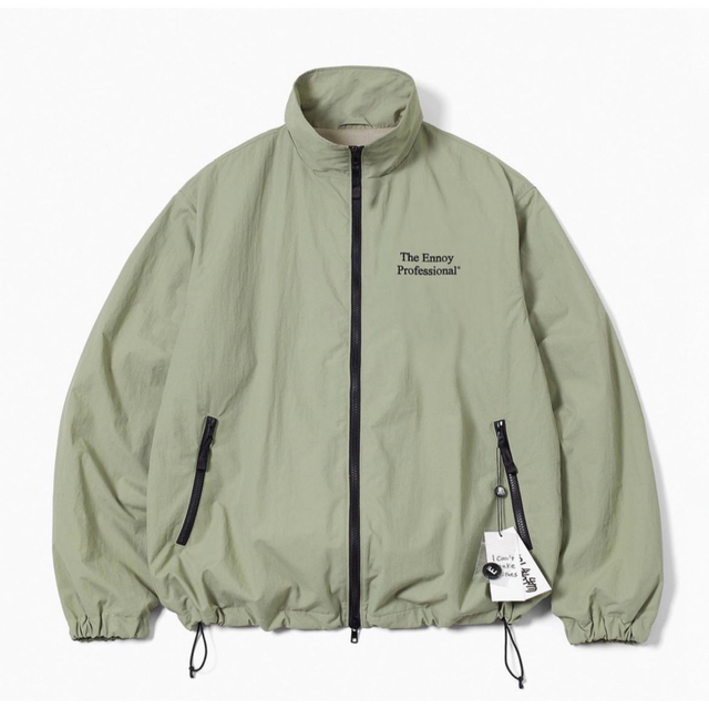 エンノイとスタイリスト私物 NYLON JACKET (Sage) ennoy