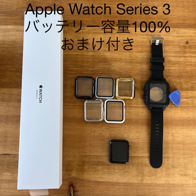 APPLE APPLE WATCH3 42 SGAL BK140-210 - その他