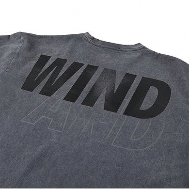 チャコール/M】WIND AND SEA (P-DYE) L/S TEE 高価値セリー 51.0%OFF