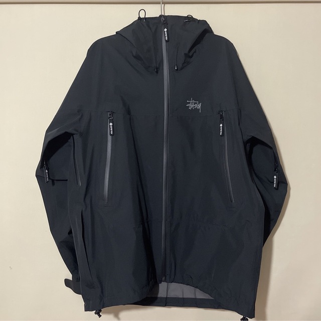 売り出し純正 STUSSY 22SS Gore Tex Shell Jacket Black マウンテン